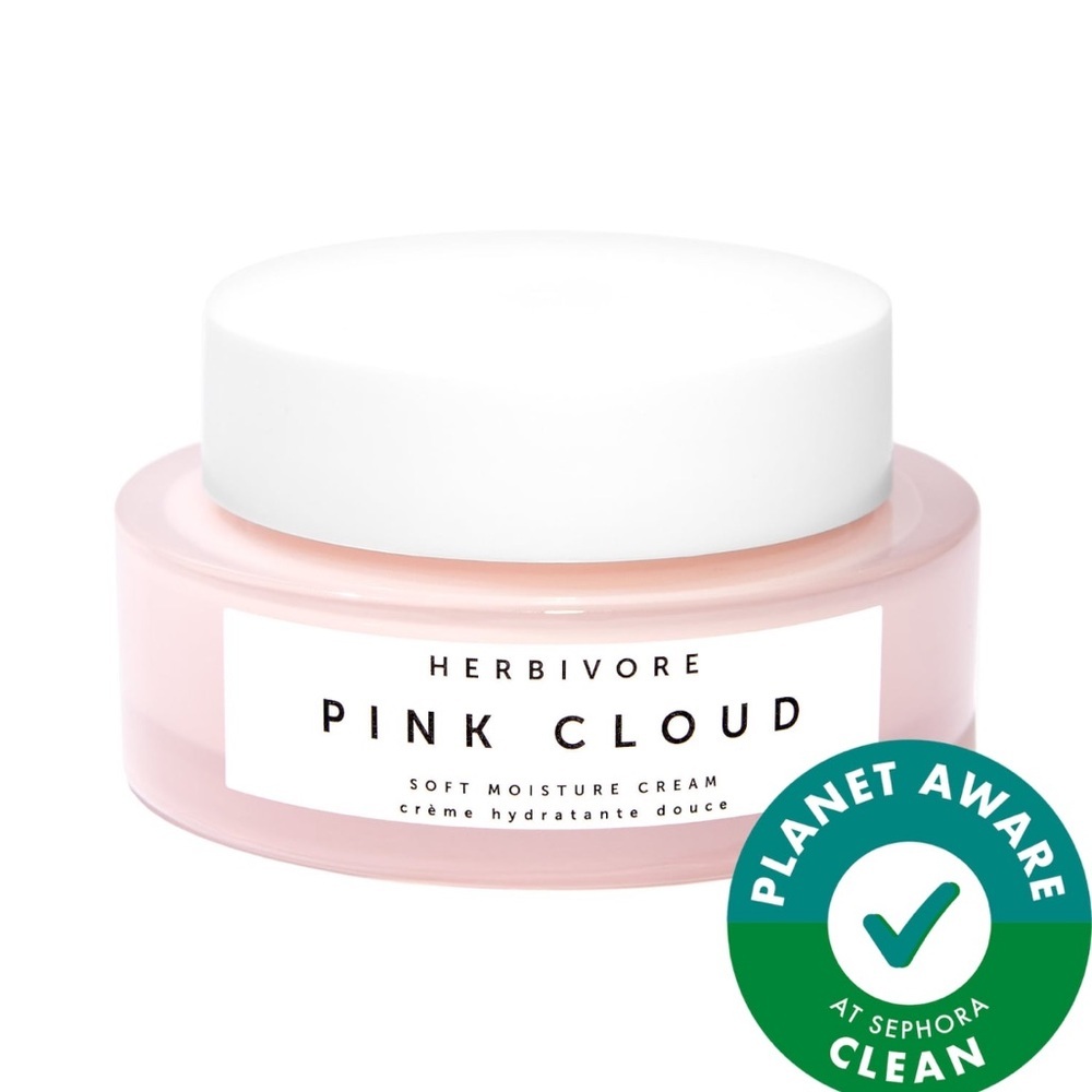 Herbivore Botanicals Pink Cloud Soft Moisture Cream Face Moisturizer